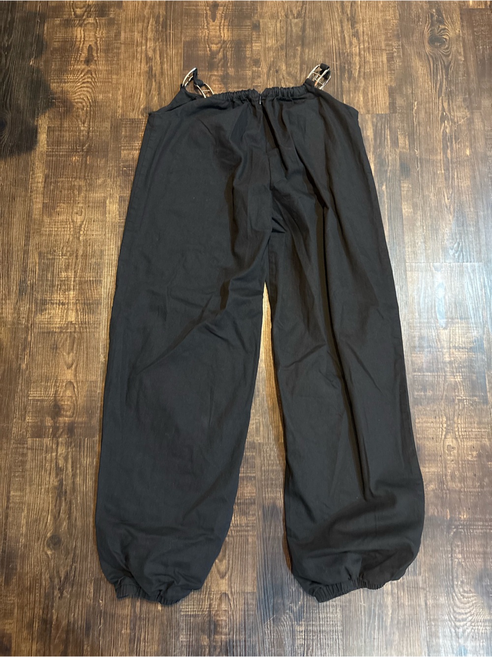 I.AM.GIA Black Elastic-Hem Jogger Pants - Picture 4 of 4